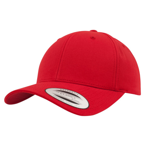 Curved Classic Snapback Red