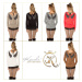 Trendy Koucla pullover with angel wings camel Einheitsgroesse