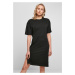 Women's dress with slit black