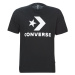Converse  STAR CHEVRON  Tričká s krátkym rukávom Čierna