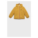 Detská bunda Tommy Hilfiger žltá farba