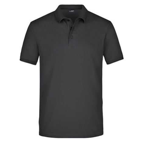 James&amp;Nicholson Pánska polokošeľa JN710 Black