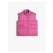 Koton Puffer Vest High Collar Zippered Pocket