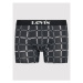 Levi's® Súprava 2 kusov boxeriek Logo Plaid 701203916 Čierna