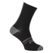 AGU Cyklistické ponožky klasické - WINTER MERINO - čierna