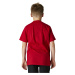 detské tričko Fox Yth Rkane Head Ss Tee Flame Red
