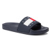 Tommy Jeans Šľapky Flag Pool Slide EM0EM00284 Tmavomodrá