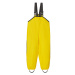 Detské nepremokavé nohavice Reima žltá farba