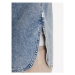 Casual Friday džínsová košeľa 20504644 Modrá Regular Fit