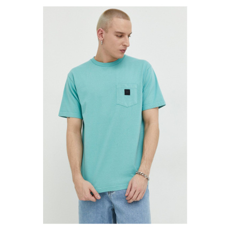Bavlnené tričko DC jednofarebné