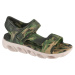 SVETLÉ MASKÁČOVÉ CHLAPČENSKÉ SANDÁLE SKECHERS HYPNO-SPLASH - HYDROTASTIC 406706L-CAMO