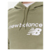 New Balance Mikina Classic Core WT03810 Zelená Relaxed Fit