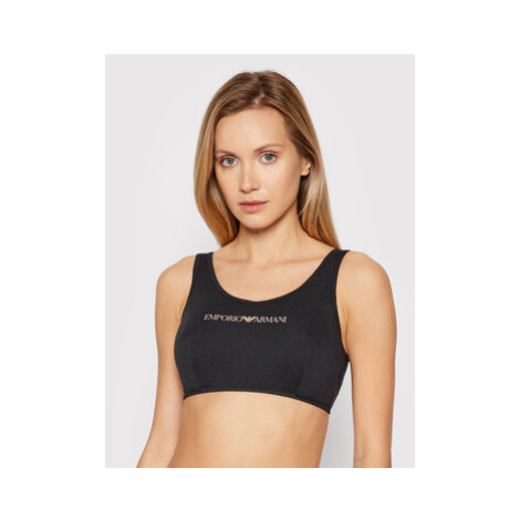 Emporio Armani Underwear Podprsenkový top 164403 1A227 00020 Čierna