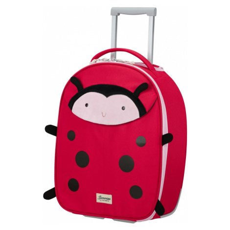 Samsonite Dětský cestovní kufr Happy Sammies Eco Upright Ladybug Lally 22,5 l - červená