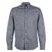 Tommy Hilfiger Košeľa - JASPE MINI WINDOWPANE SHIRT sivá