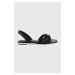 Sandále Aldo Marassi dámske, čierna farba,