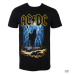 Tričko metal ROCK OFF AC-DC Highway To Hell Clouds Čierna
