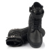 Členková Obuv Karl Lagerfeld Trekka Ii Mono Kc Strap Boot Čierna
