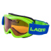 Laceto SPRITE Detské lyžiarske okuliare, zelená, veľkosť