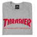 Pánske sivé tričko Thrasher Skate Mag Farba: Šedá