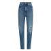 Tommy Jeans Rifle - MOM JEAN UHR TPRD BE734 SVMBRGD modré