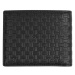 PEŇAŽENKA GANT LEATHER SIGNATURE WEAVE WALLET BLACK