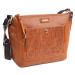 Dámska crossbody kabelka Doca 13947 - camel