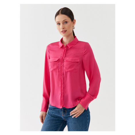 Vero Moda Košeľa Sunny 10260627 Ružová Regular Fit