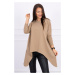 Blouse oversize camel