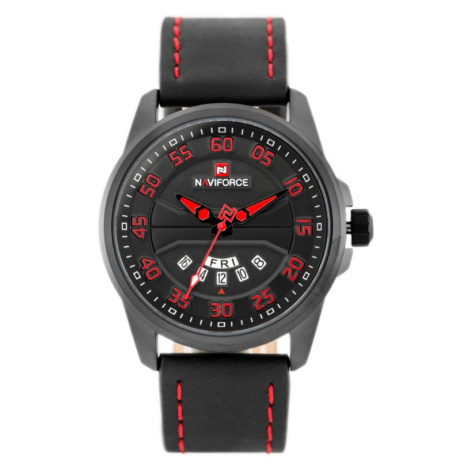 Pánske hodinky NAVIFORCE - NF9124 (zn055e) - black/red