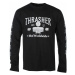 tričko street HUF x THRASHER Monteray Čierna