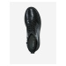 Čierne dámske vzorované členkové kožené topánky Geox Phaolae