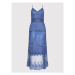 Iconique Letné šaty Clotilde IC22 058 Modrá Regular Fit