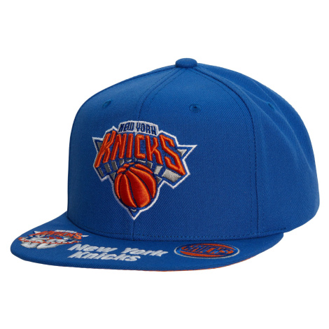 Mitchell & Ness NBA New York Knicks Front Face Snapback - Unisex - Šiltovka Mitchell & Ness - Mo