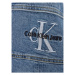 Calvin Klein Jeans Džínsová sukňa Authentic IG0IG02385 Modrá Regular Fit