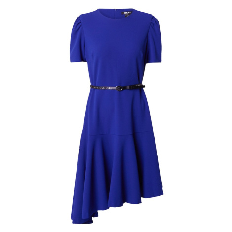 DKNY Šaty  kráľovská modrá