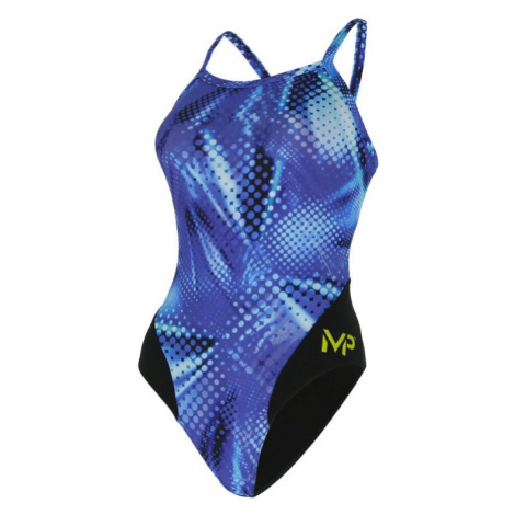 Dámske plavky michael phelps mesa mid back royal blue