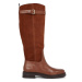 Tommy Hilfiger Čižmy vo vojenskom štýle Casual Essential Belt Longboot FW0FW07480 Hnedá