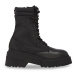 Tommy Jeans Členková obuv Tjw Lace Up Padded Boot EN0EN02405 Čierna