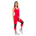 Dámské legíny Nebbia High-Waist ¾ Length Sporty Leggings 406 pink