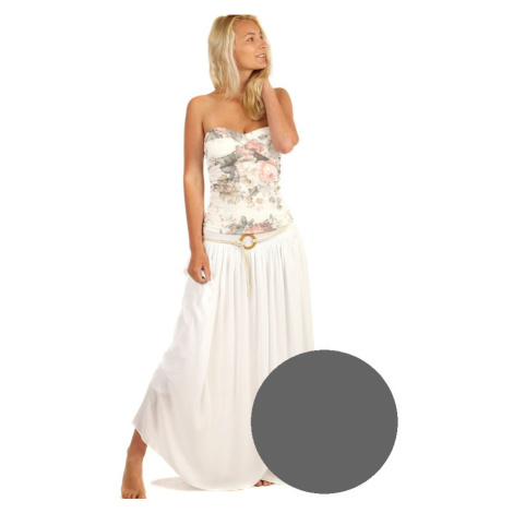 Dámska dlhá jednofarebná maxi sukňa