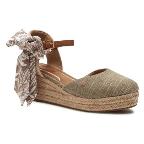 Wrangler Espadrilky Bella WL31502A Zelená