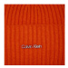 Calvin Klein Čiapka Ck Must Logo Beanie K60K611401 Oranžová