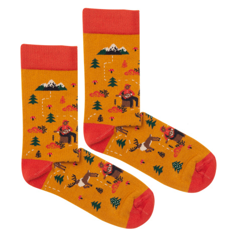 Kabak Unisex's Socks Patterned Trip Out Of Town