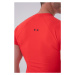 NEBBIA - Pánske funkčné tričko Slim-fit 324 (red) - NEBBIA