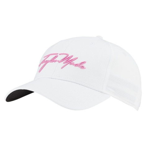 TaylorMade Womens Script White/Pink Šiltovka