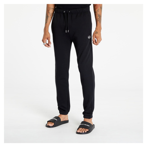 Tepláky FRED PERRY Loopback Sweatpant Black