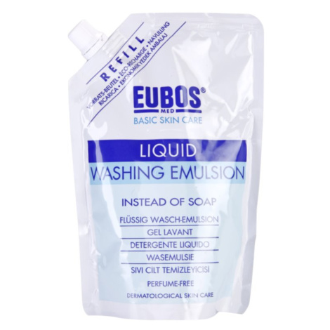 Eubos Basic Skin Care Blue umývacia emulzia bez parfumácie náhradná náplň