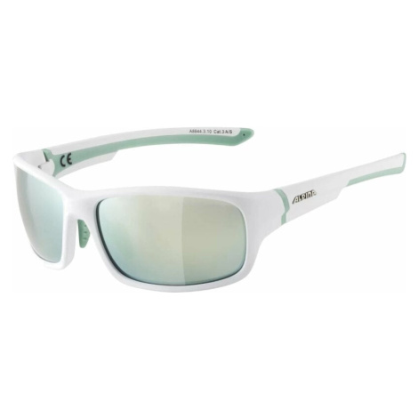 Alpina Lyron S White/Pistachio Matt/Emerald Športové okuliare