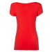 PROGRESS LIBERTA FLOWBIKE Dámske bambusové tričko, červená, veľkosť